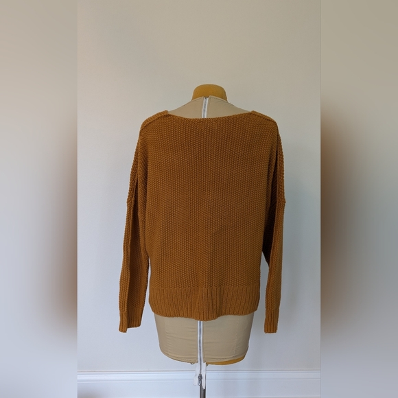 Lucky Brand Chunky Knit V neck Sweater - Picture 2 of 4